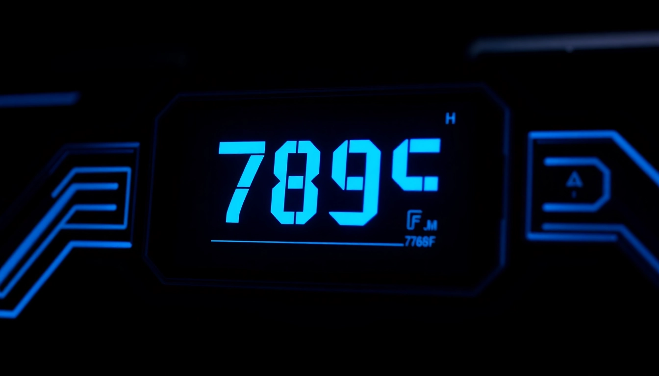 789F branding on a high-tech digital interface showcasing modern innovation and industry expertise for enhanced visual accessibility.