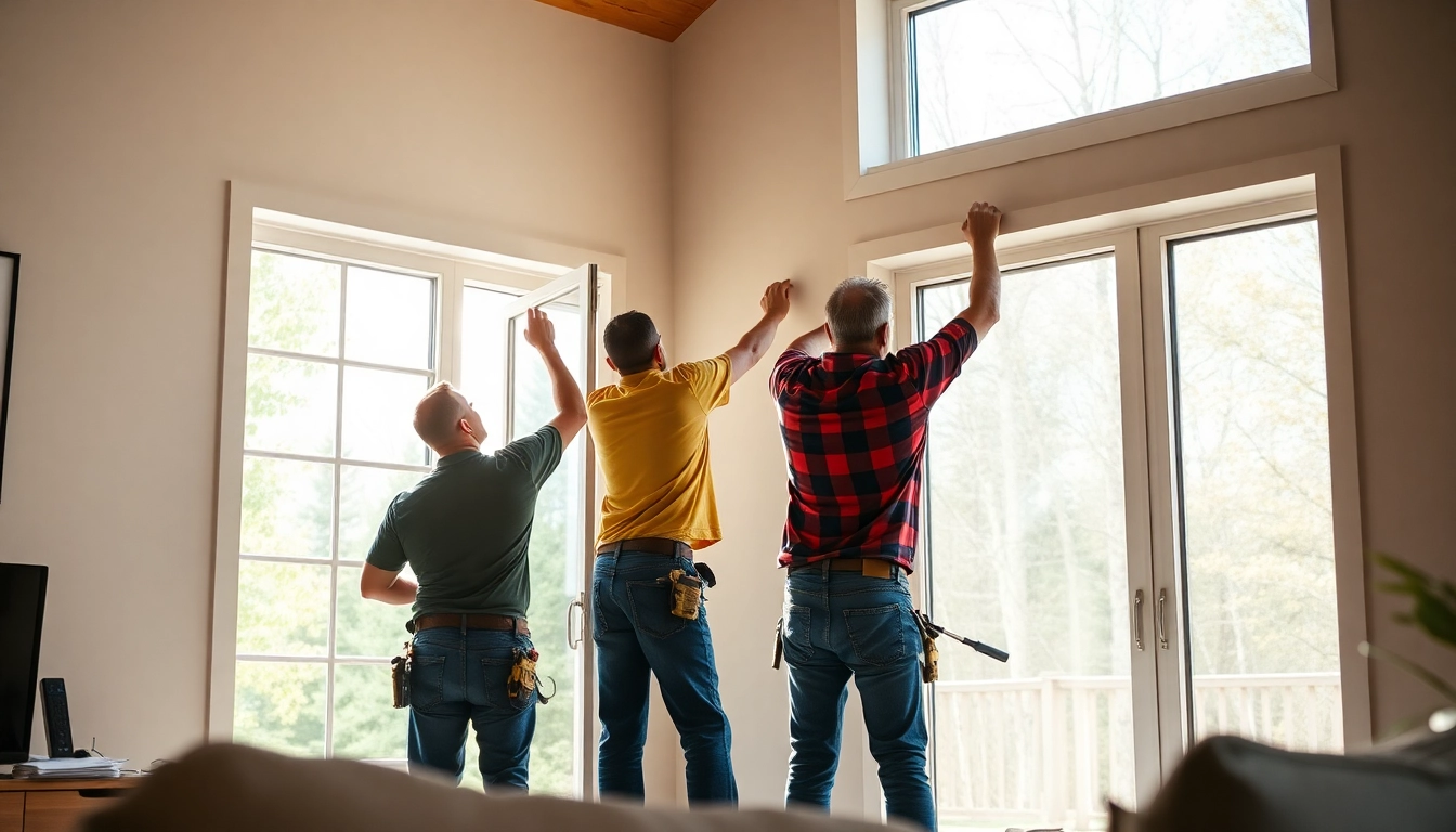 Efficient window installation in progress by Window Installers Near Me specialist.