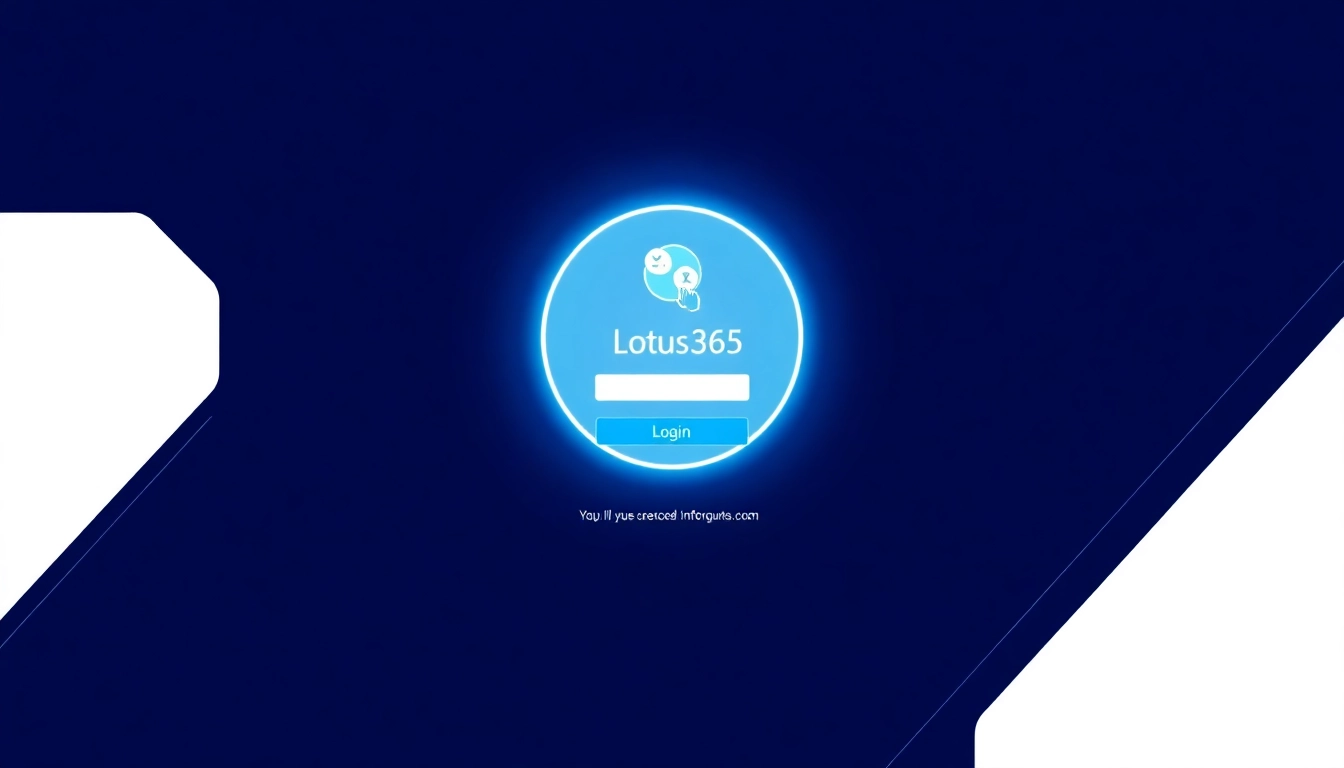 Seamless Lotus365 Login page featuring user-friendly interface and secure authentication process.