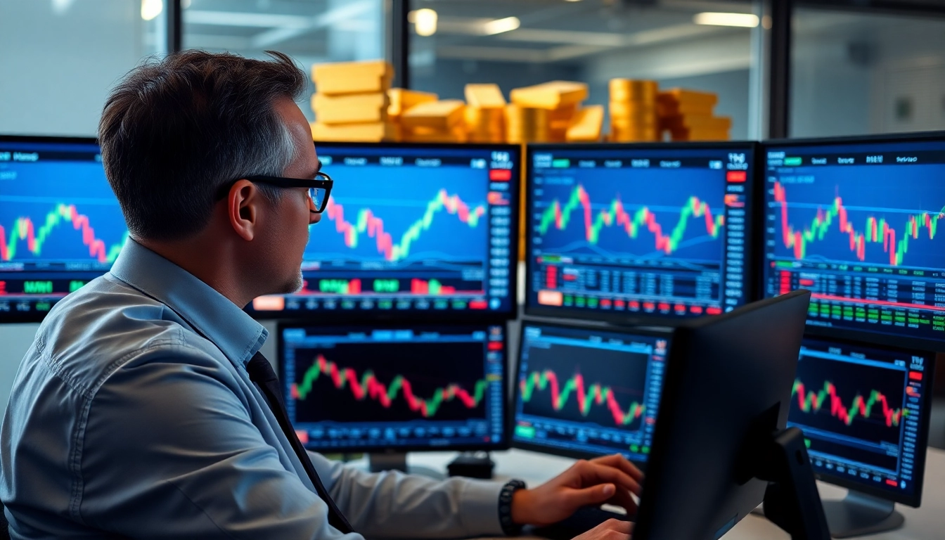 UK Trading News highlights stock market trends and gold records with financial data analysis